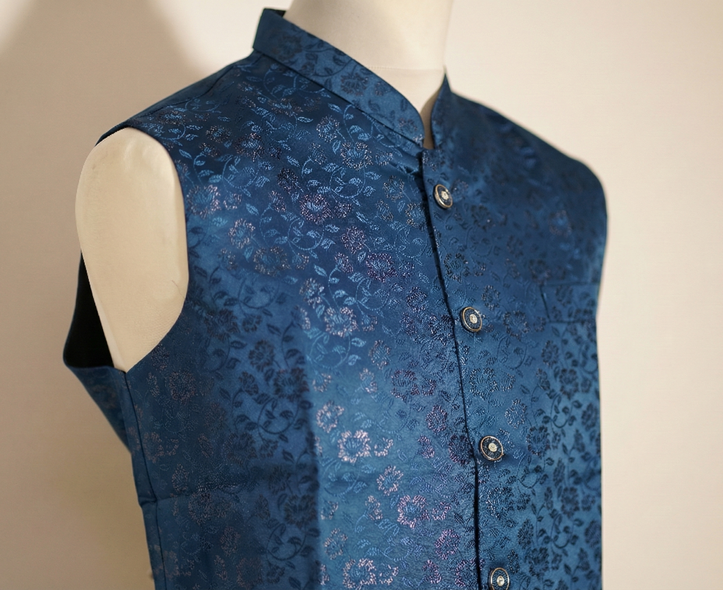 Blue Nehru Jacket