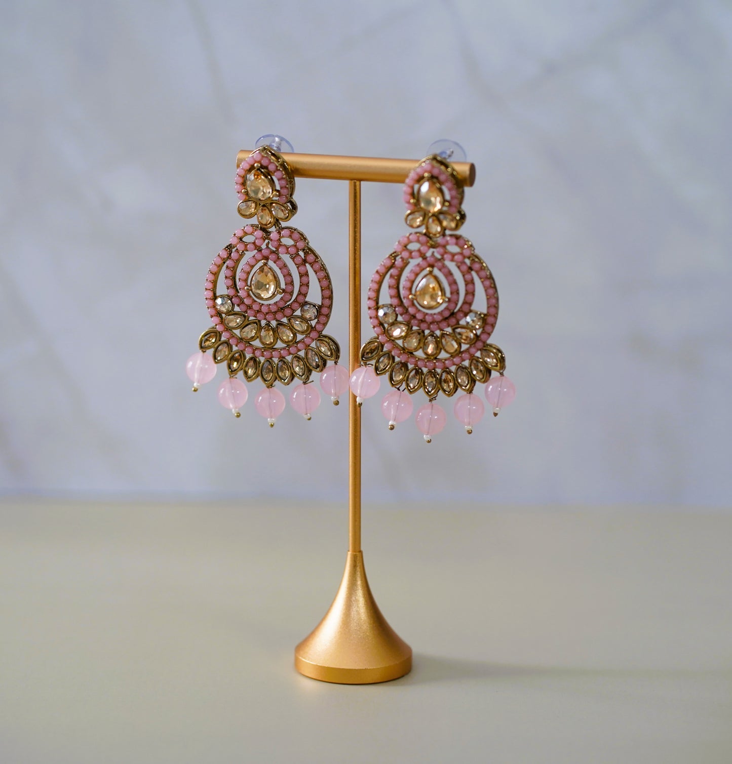 Rose & Gold Necklace Set