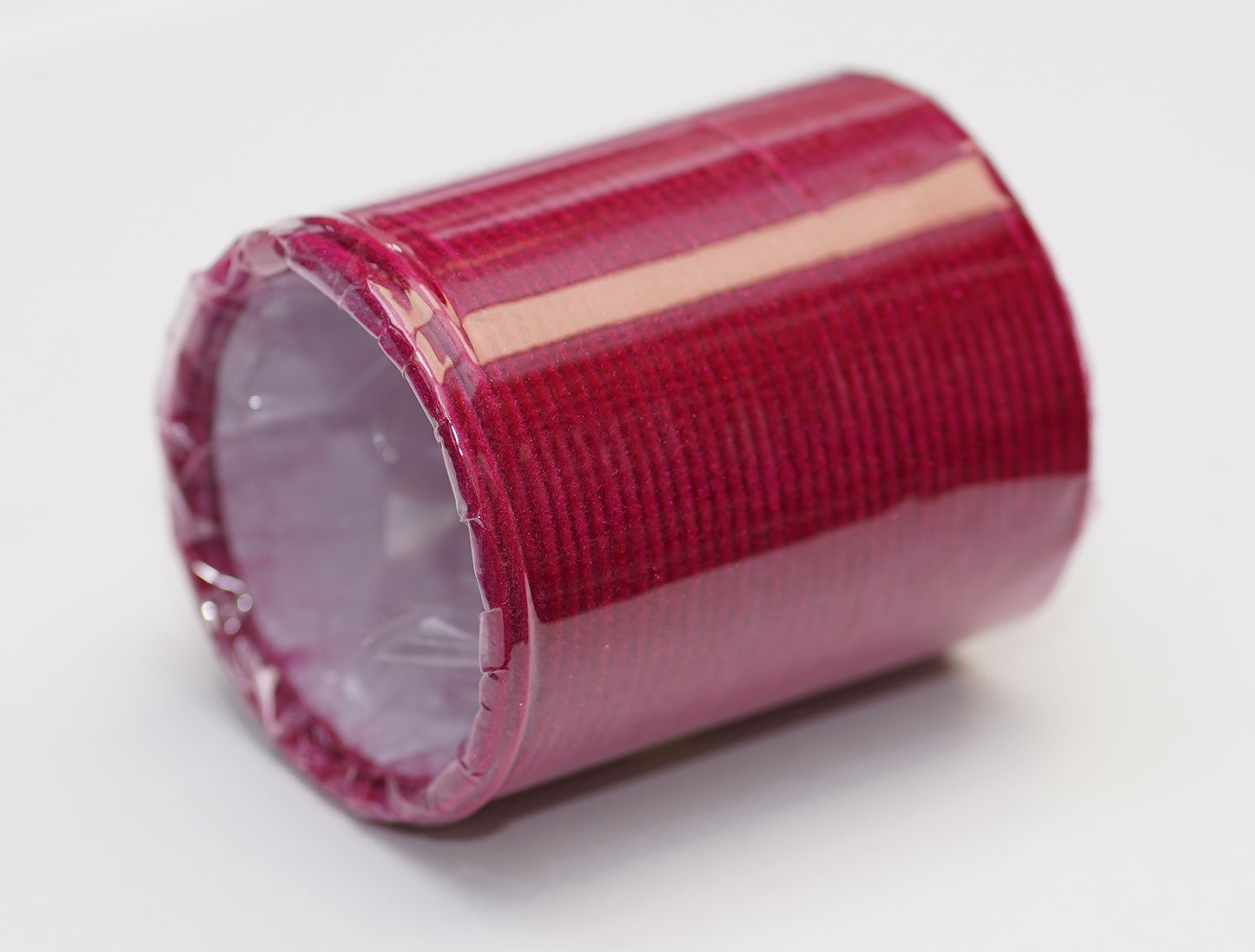 Deep Carmine Velvet Bangles