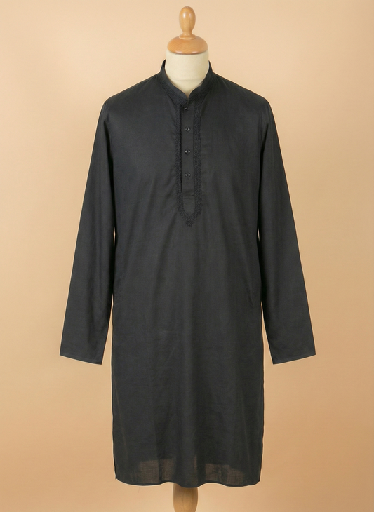 Black Kurta
