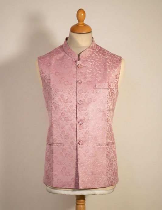 Pink Nehru Jacket