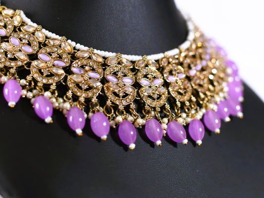 Rose Gold Necklace Set