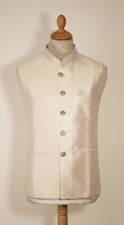 Beige Nehru Jacket