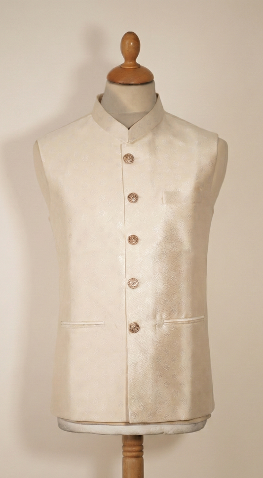Beige Nehru Jacket