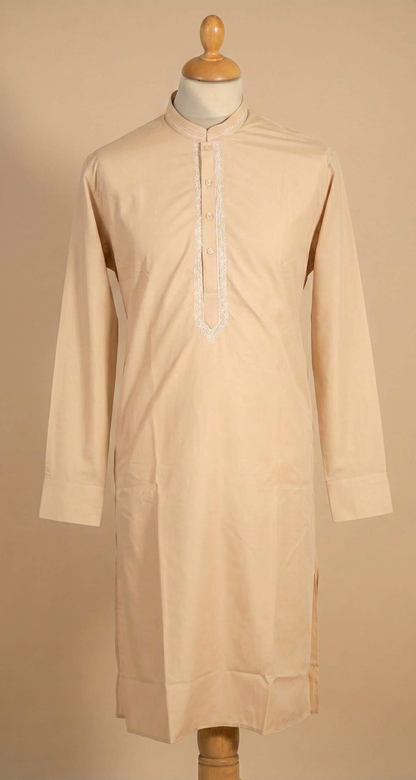 Beige Kurta