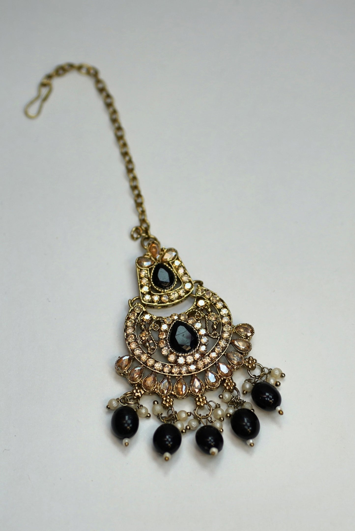 Gold & Black Necklace set