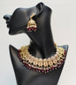 Gold & Red Necklace set