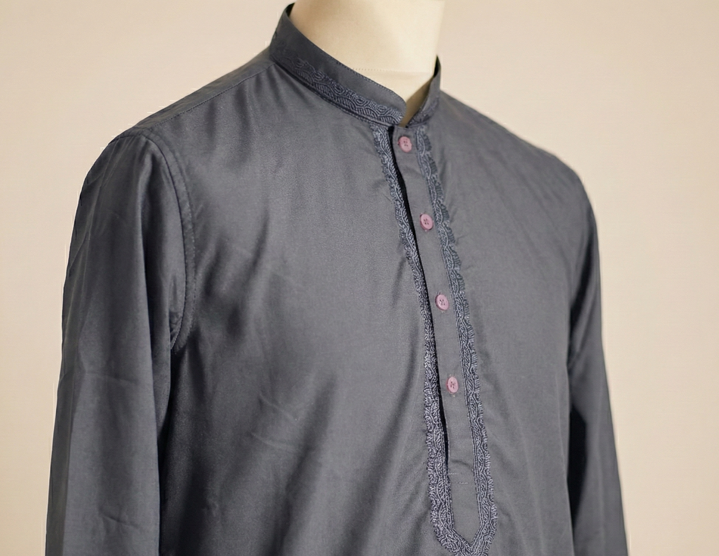 Blue Gray Kurta