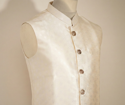Beige Nehru Jacket