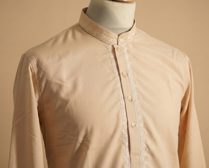 Beige Kurta