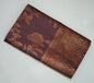 Purple Taupe & Copper Saree