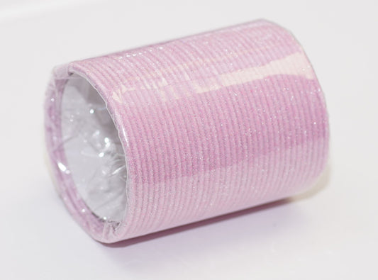 Pink Pearl Velvet Bangles