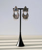 Silver Glass & Pearl Earrings