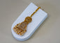Gold & Pearled Royal Uchipattam