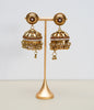 Gold with Marron & Silver Stone Jimikki