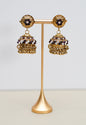 Gold with Black & Silver Stone Jimikki