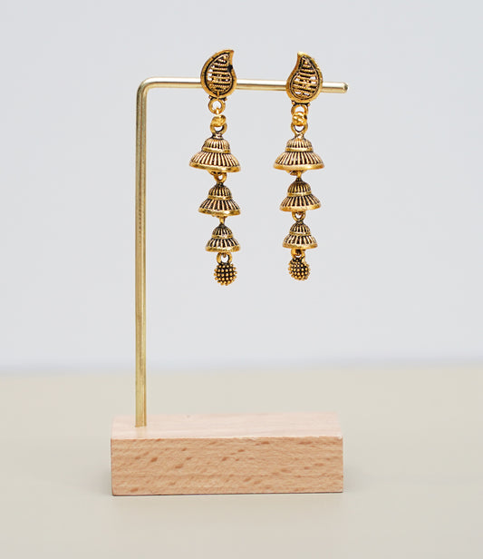Gold Antique Earrings