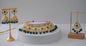 Gold & Blue Choker Set