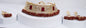 Gold & Wine Choker Set