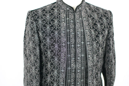 Emperor Black Sherwani
