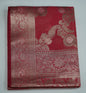 Red & Silver Saree