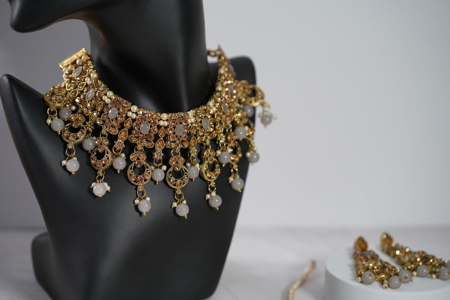 Silver & Gold Necklace Set